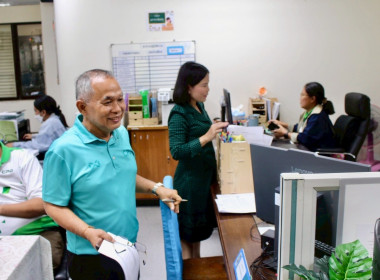 เข้าตรวจประเมินพื้นที่ทำงานของกลุ่ม/ฝ่าย กองคลัง ครั้งที่ 2 ... พารามิเตอร์รูปภาพ 5
